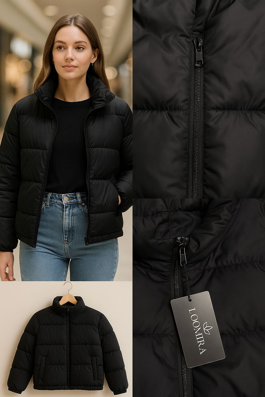 Women’s Lightweight Puffer Jacket – Warm, Stylish & Everyday Ready
