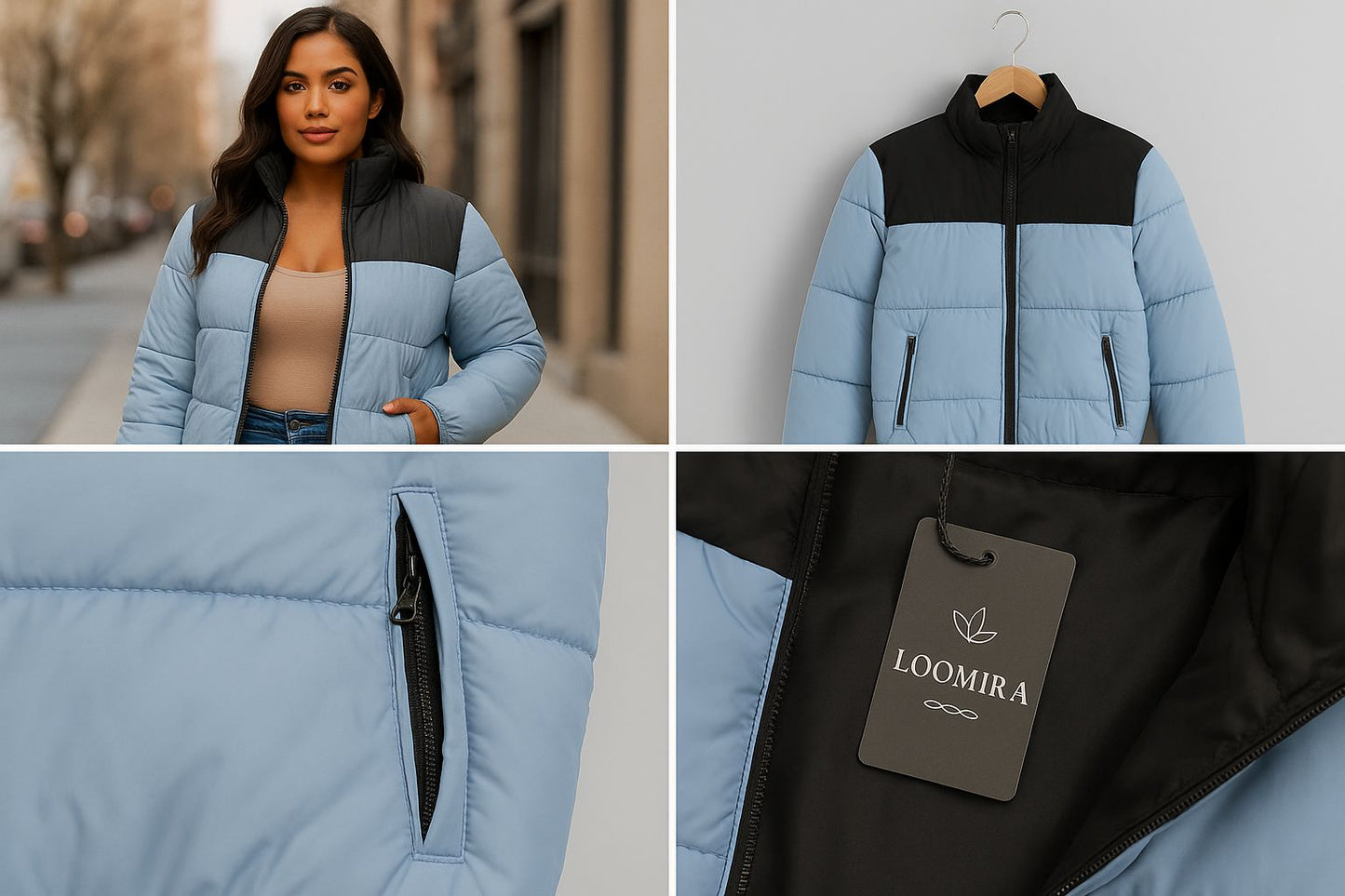 Women’s Lightweight Puffer Jacket – Warm, Stylish & Everyday Ready