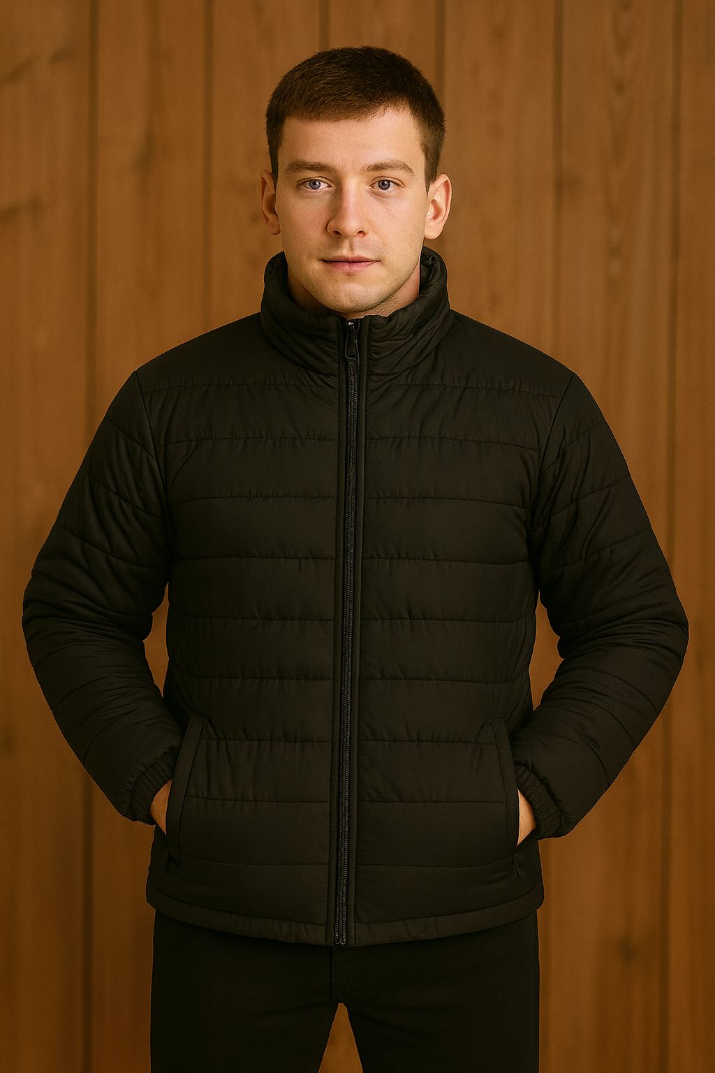 Men's Lightweight Quilted Puffer Jacket