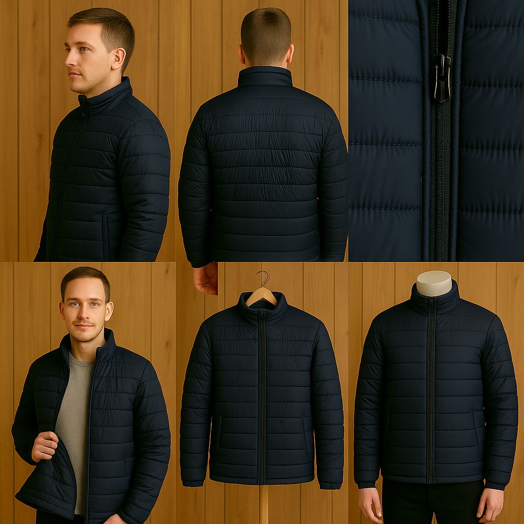 Men's Lightweight Quilted Puffer Jacket