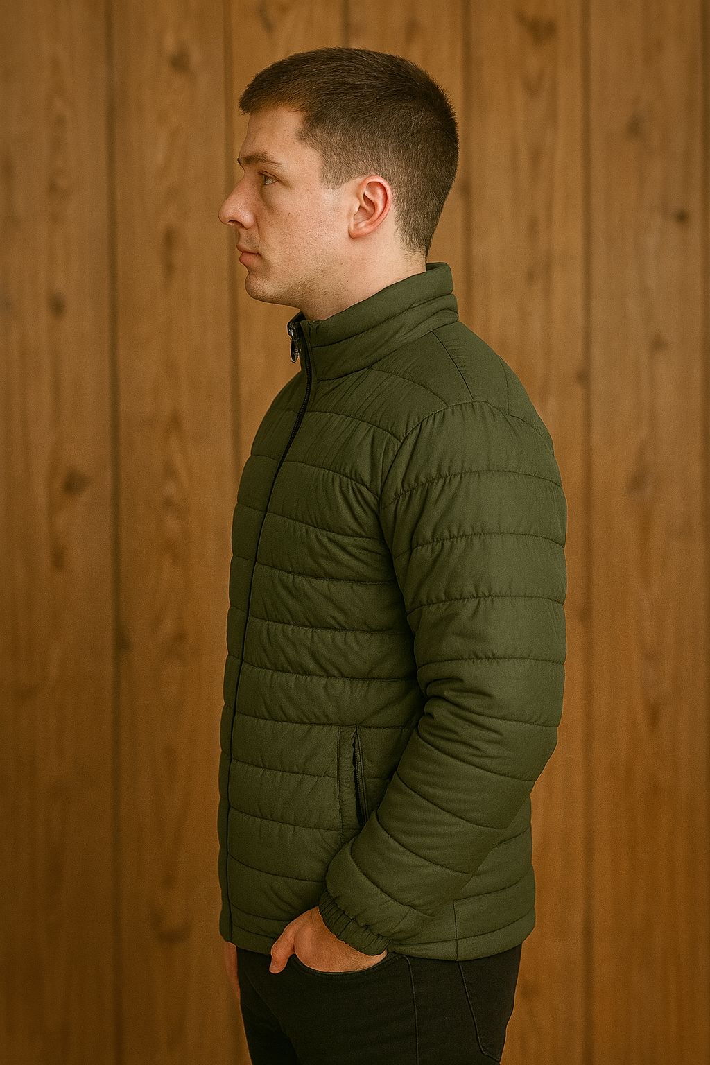 Men's Lightweight Quilted Puffer Jacket