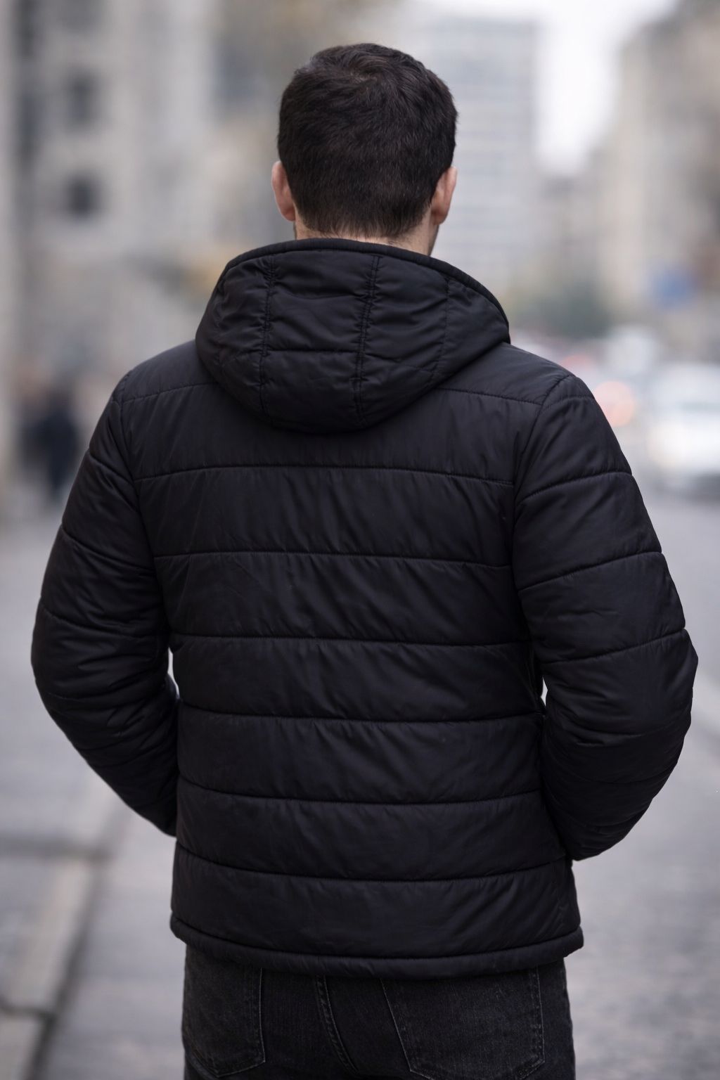 Men's Lightweight Quilted hoodies Puffer Jacket